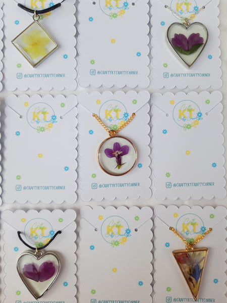Necklace Backing Cards