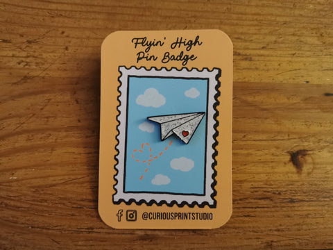 Flyin' High Pin Badge