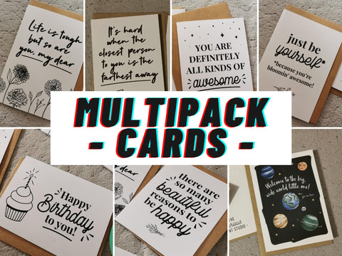 Greetings Cards Multipack