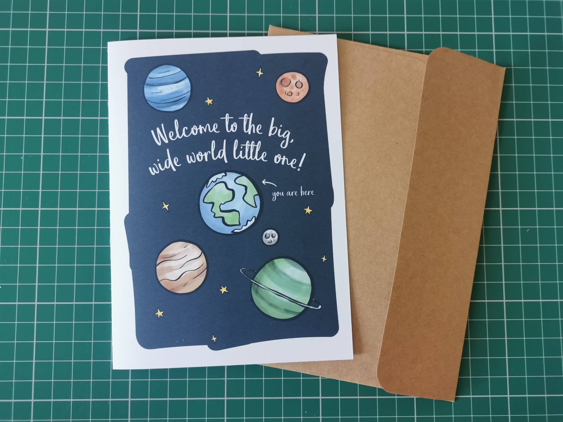 Welcome To The World Little One | 4x5' or 5x7' Card