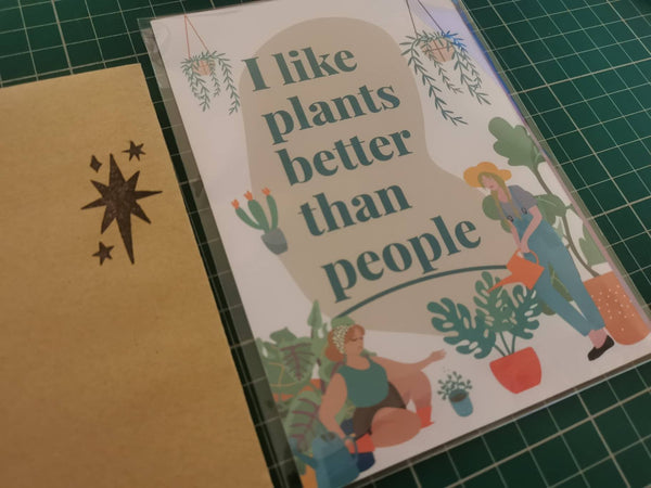 I Like Plants Better Than People