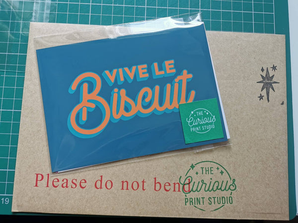 Vive Le Biscuit Print