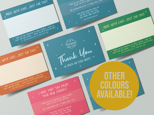 Sparkle Style Thank You Cards