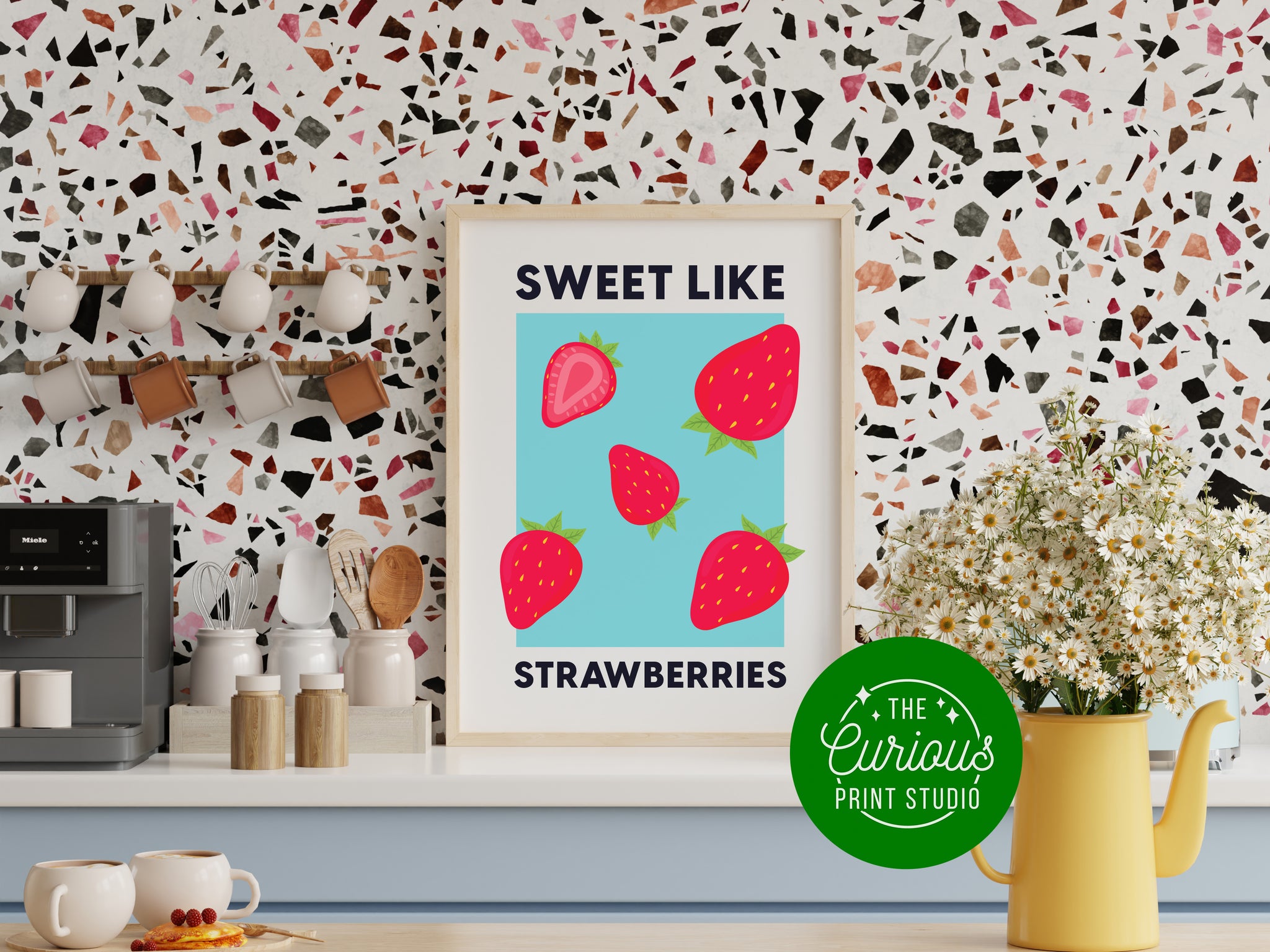 Sweet Like Strawberries Print
